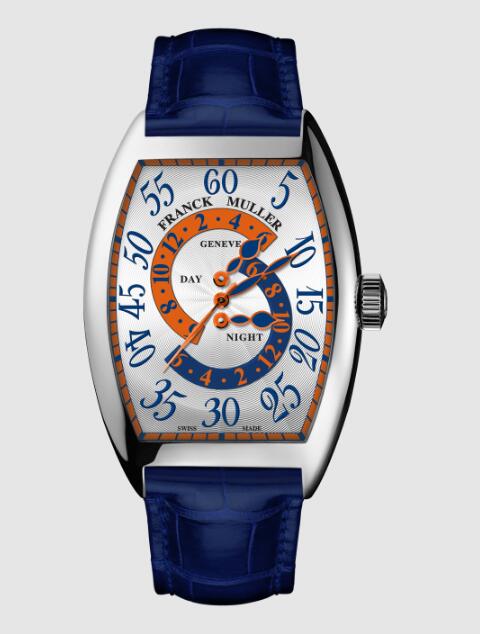Franck Muller Cintree Curvex Double Retrograde Hour Replica Watch Cheap Price 7880 DH R Blue